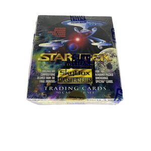 Star Trek Skybox Master Trading Cards 1993 Sealed Box! 90 TOTAL CARDS!
